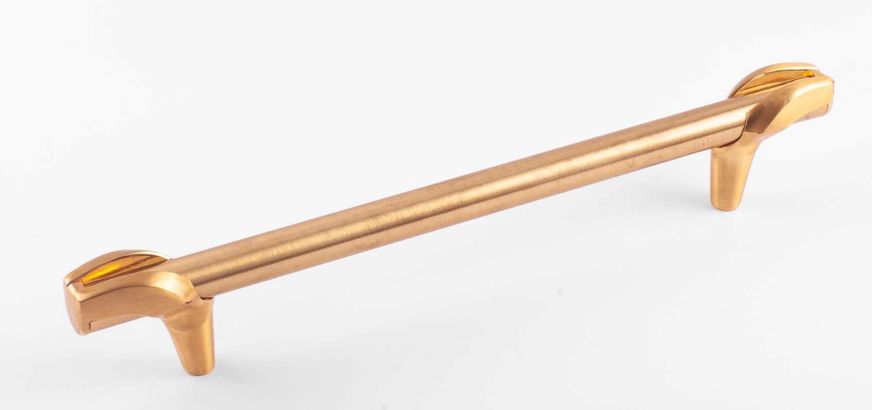 Duru 160 mm Soft Altın Kulp Mobilya Dolap Çekmece Vestiyer Kulpları-İMZA