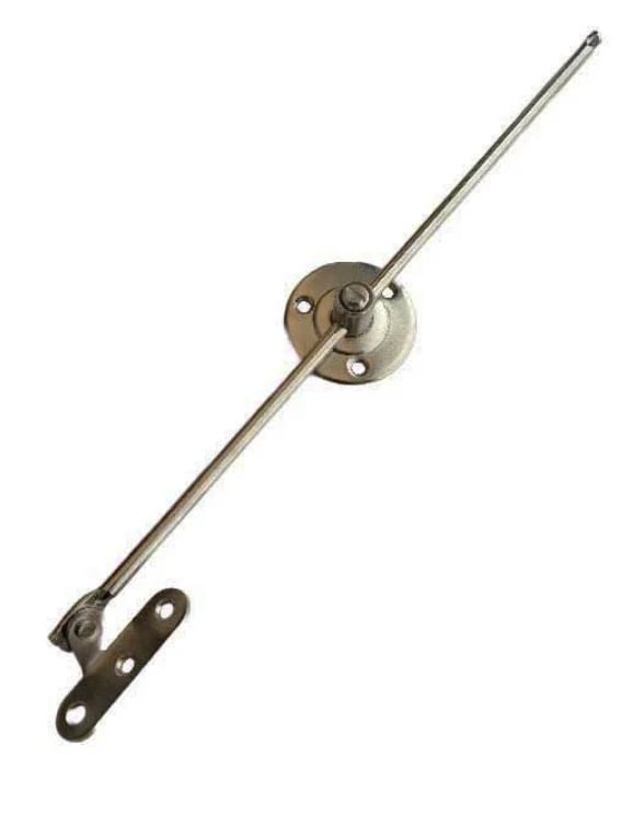 Düşer Kapak Makası Vidalı Dolap Çekmece Metal 25 Cm Sessiz Açma Kapama Amortisör Piston Nikel Bar-ŞEN