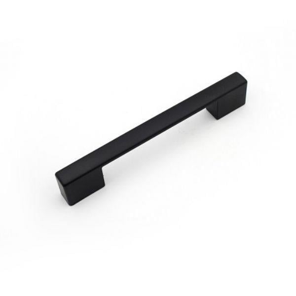Köprü Siyah 96-128 mm Kulp Mobilya Dolap Çekmece Vestiyer Kulpları-ZİRVE HIRDAVAT