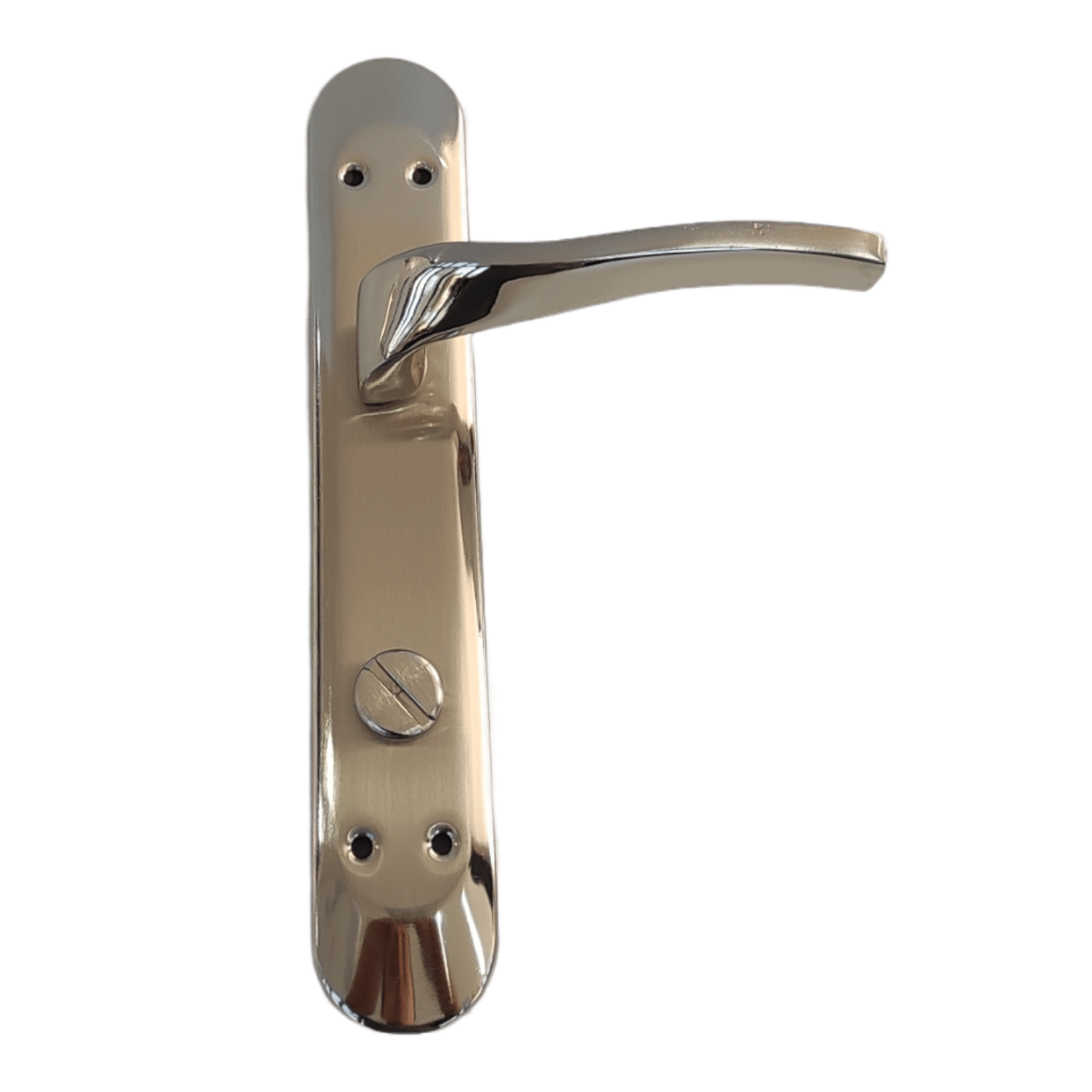 Miray Duru Alm.Aynalı Nikel Saten Wc Kapı Kolu-MİRAY