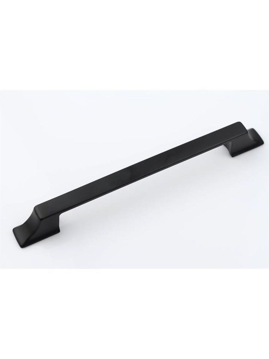 Mostar Siyah 128 mm Kulp Mobilya Dolap Çekmece Vestiyer Kulpları-İMZA