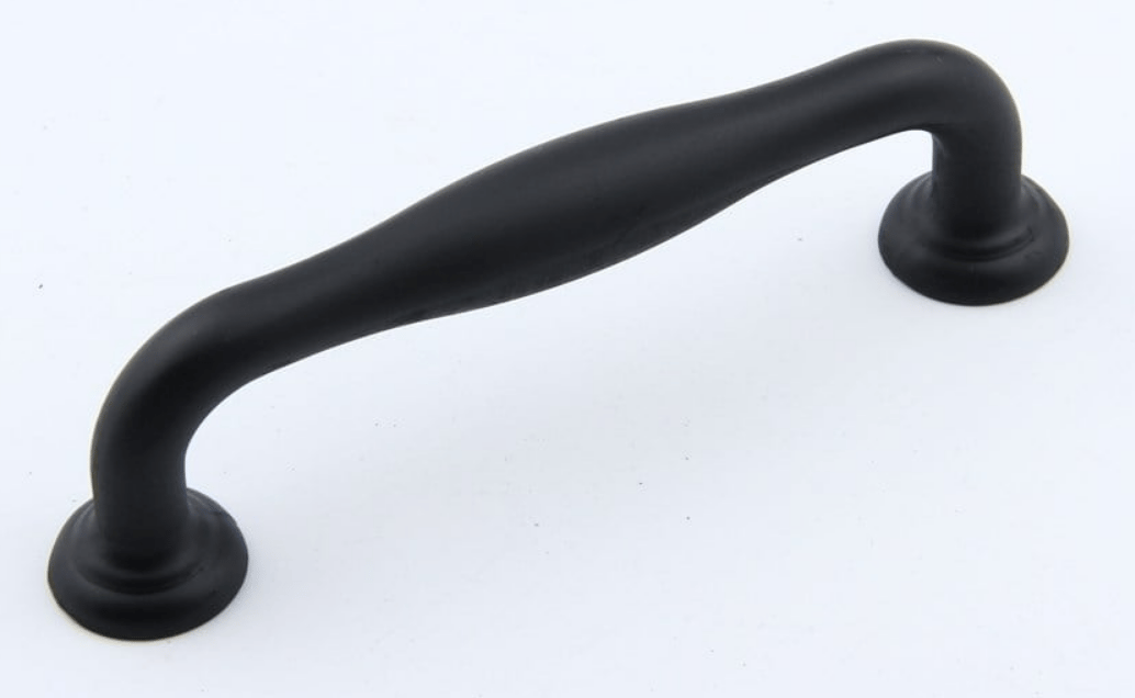 Oba 224 mm Siyah Kulp Mobilya Dolap Çekmece Vestiyer Kulpları-İMZA