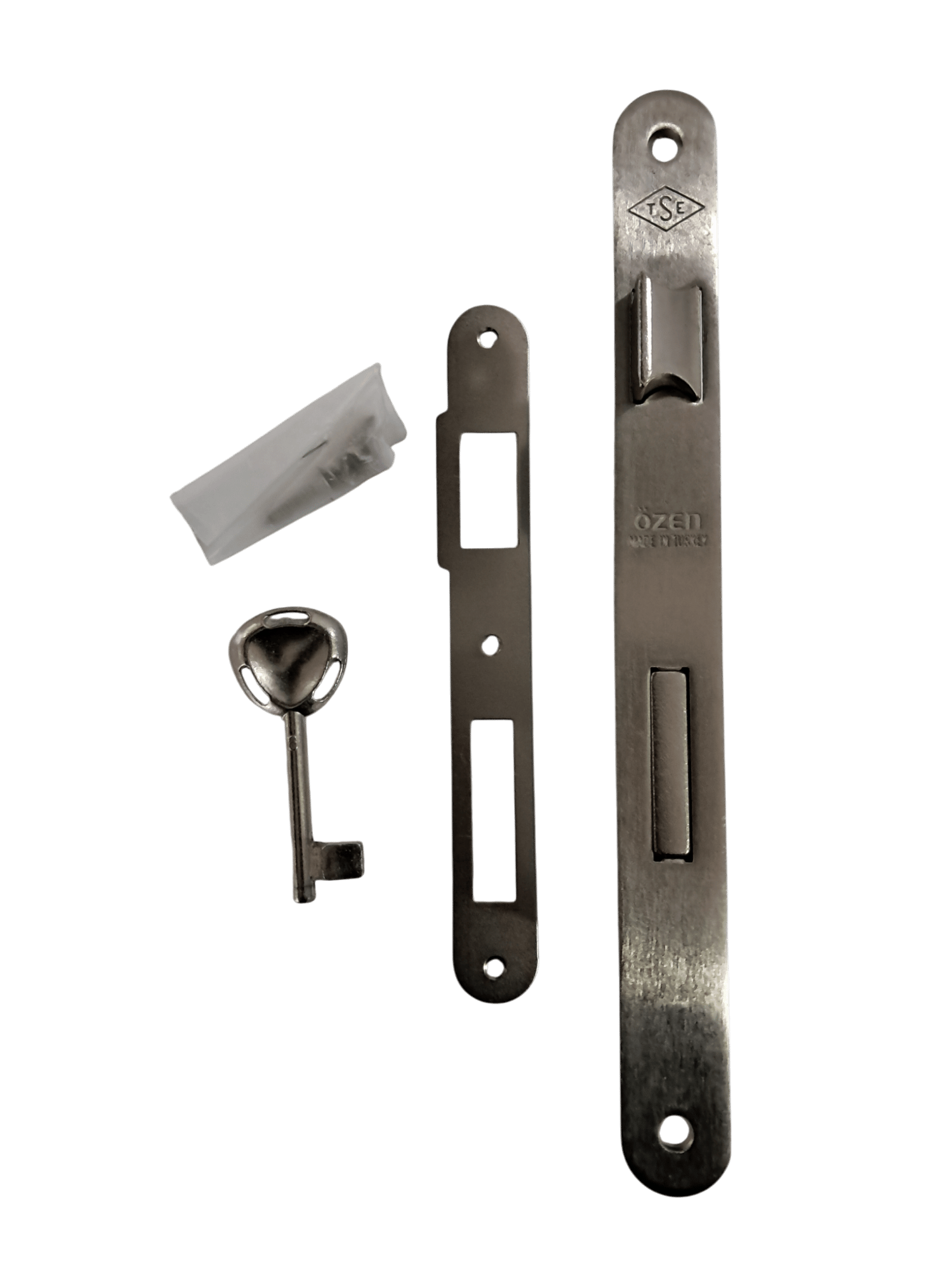 Özen 40/23 mm Kapı Kilidi Oval Oda Saten-ÖZEN METAL