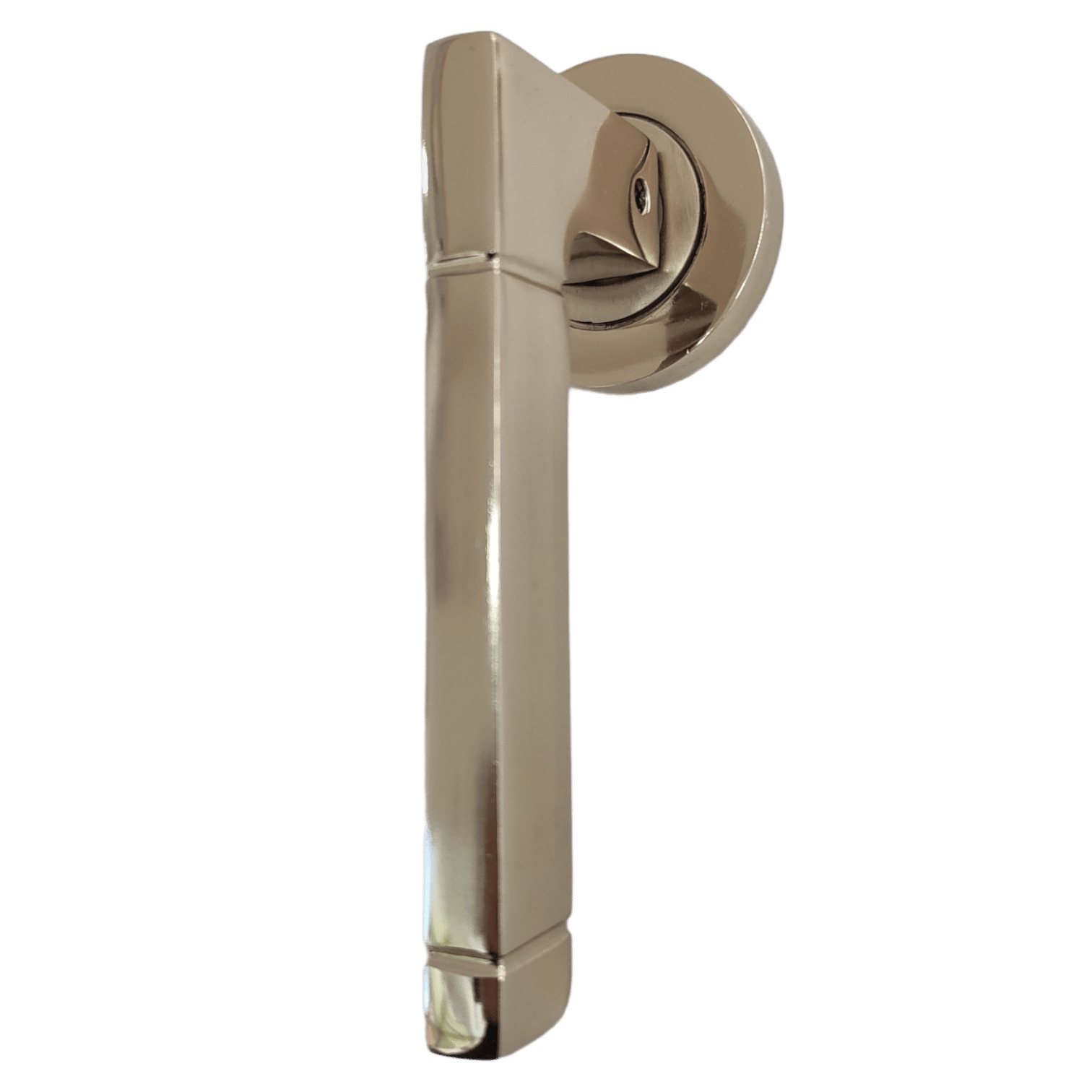 Özen Defne Alm.Rozetli Nikel Saten Wc Kapı Kolu-ÖZEN METAL