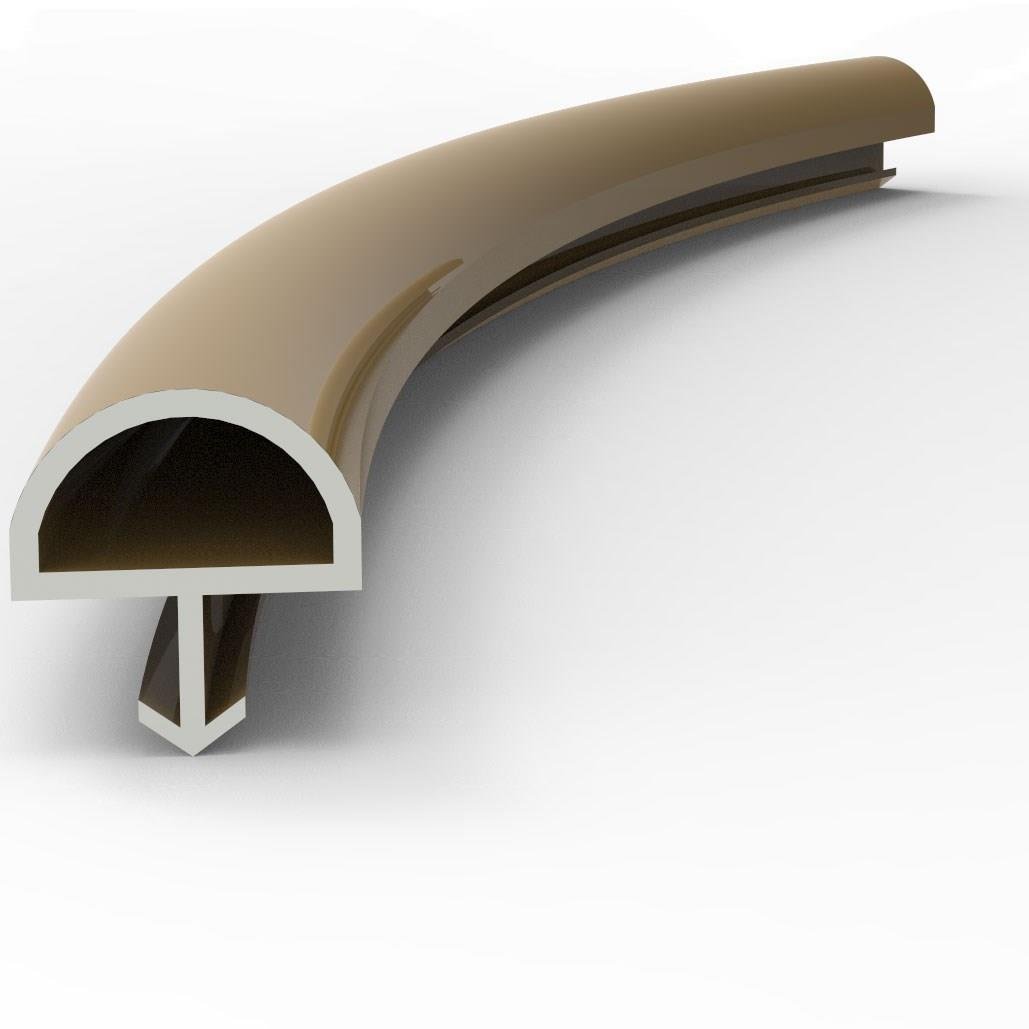 Piramit Ortadan Krem Kapı Fitili 10 mm-HAS PLASTİK