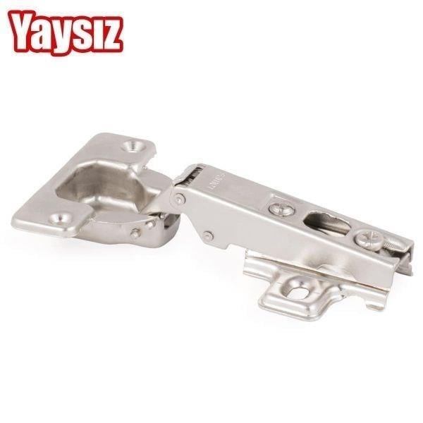 Samet Star Dolap Kapak Menteşesi Basaç Yaysız Düz Tas Menteşe-SAMET