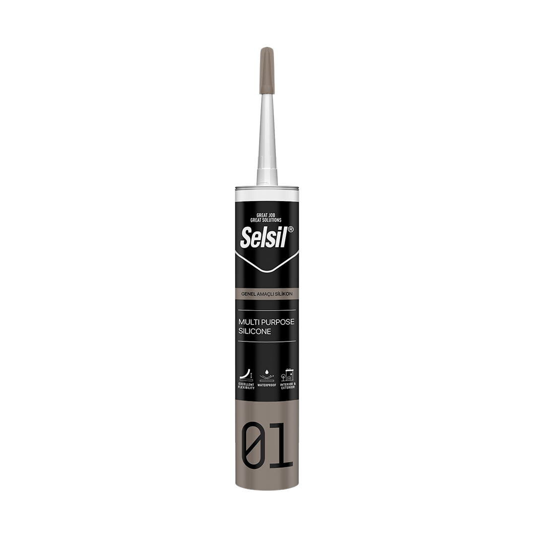 Selsil Beyaz Silikon 280 gr-Selsil