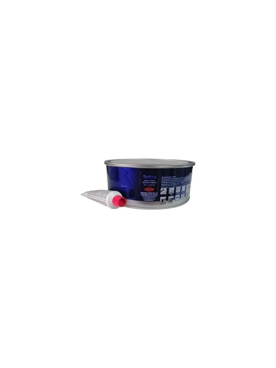 Sintaş Polyester Çelik Macun Sarı 500 Gr + Dondurucu Tüp-Sintaş