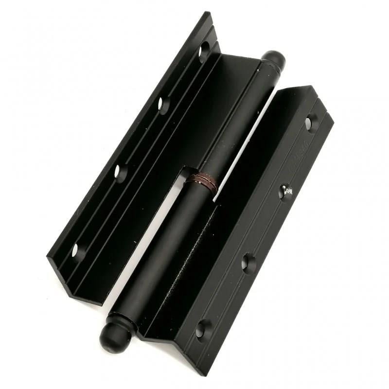 Sofuoğlu Cumbalı Kapı Menteşesi, Panel Kapı Menteşesi, Çelik Kapı Menteşesi, Pencere Menteşesi Alüminyum 12 cm Sol Siyah-SOFUOĞLU