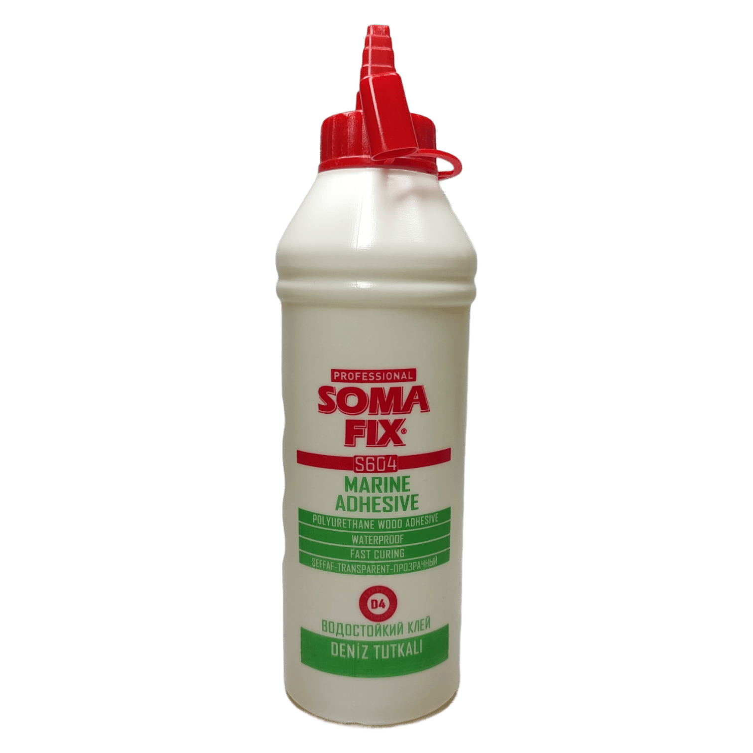 Somafix 500 Gr Deniz Tutkalı Şeffaf-SOMA KİMYA