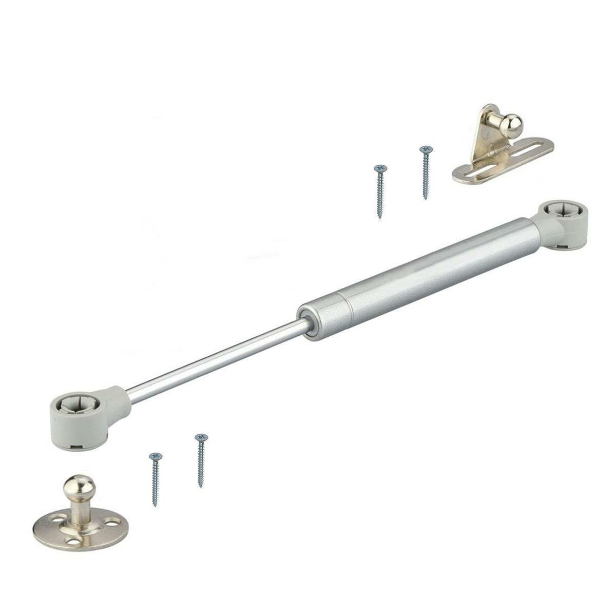 STD Dolap Amortisörü Gazlı Piston Kapak Hidroliği Gri (27 cm 100N)-STANDART CİVATA