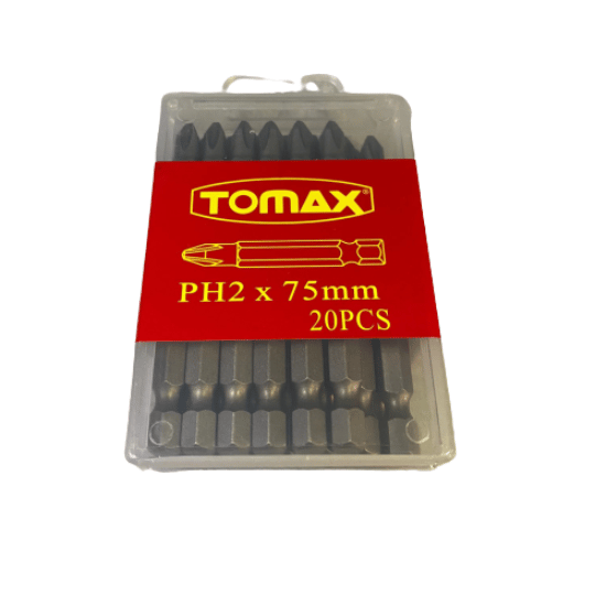 Tomax Ph2 75 mm Bits Uç-ZİRVE HIRDAVAT