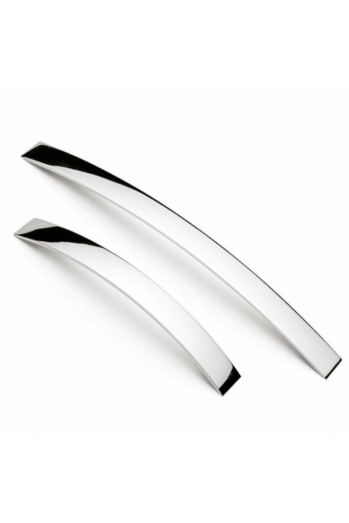Zirve Yalı 160 mm Krom Kulp Mobilya Dolap Çekmece Vestiyer Kulpları-ZİRVE HIRDAVAT