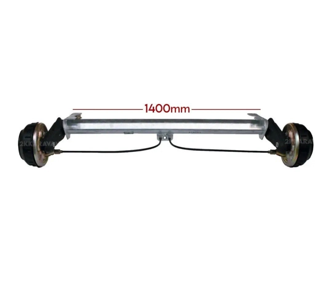 Al-Ko 1350Kg 4x100 1400mm Torsiyonlu Frenli Dingil-Dingil-ALK.267490