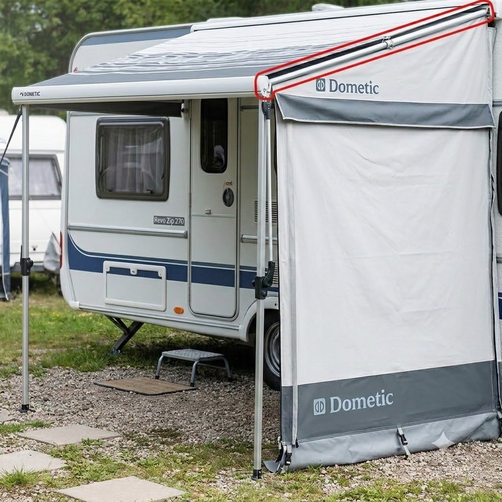 Dometic Reco Zip 270 Tente Sağ Üst Direk-Tente-DOM.4456000613