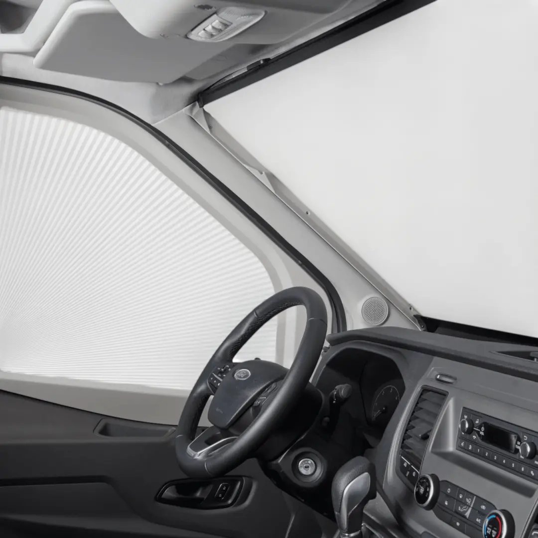 Dometic SP400 Ford Transit 2019 Temmuz Sonrası Sağ-Sol Kapı Cam Güneşlik-Güneşlikler-DOM.9104125240
