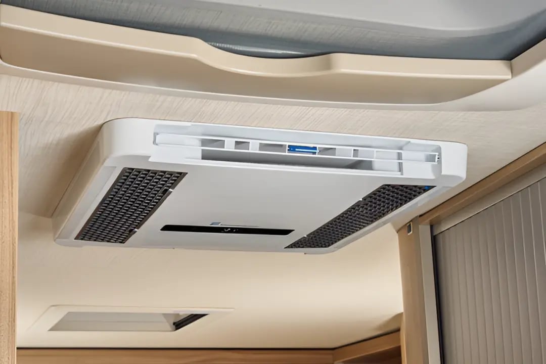 Eberspacher Breezonic Performance Plus HP 12300 BTU Karavan Kliması-Tepe Tipi Klima-EBS.EB12300