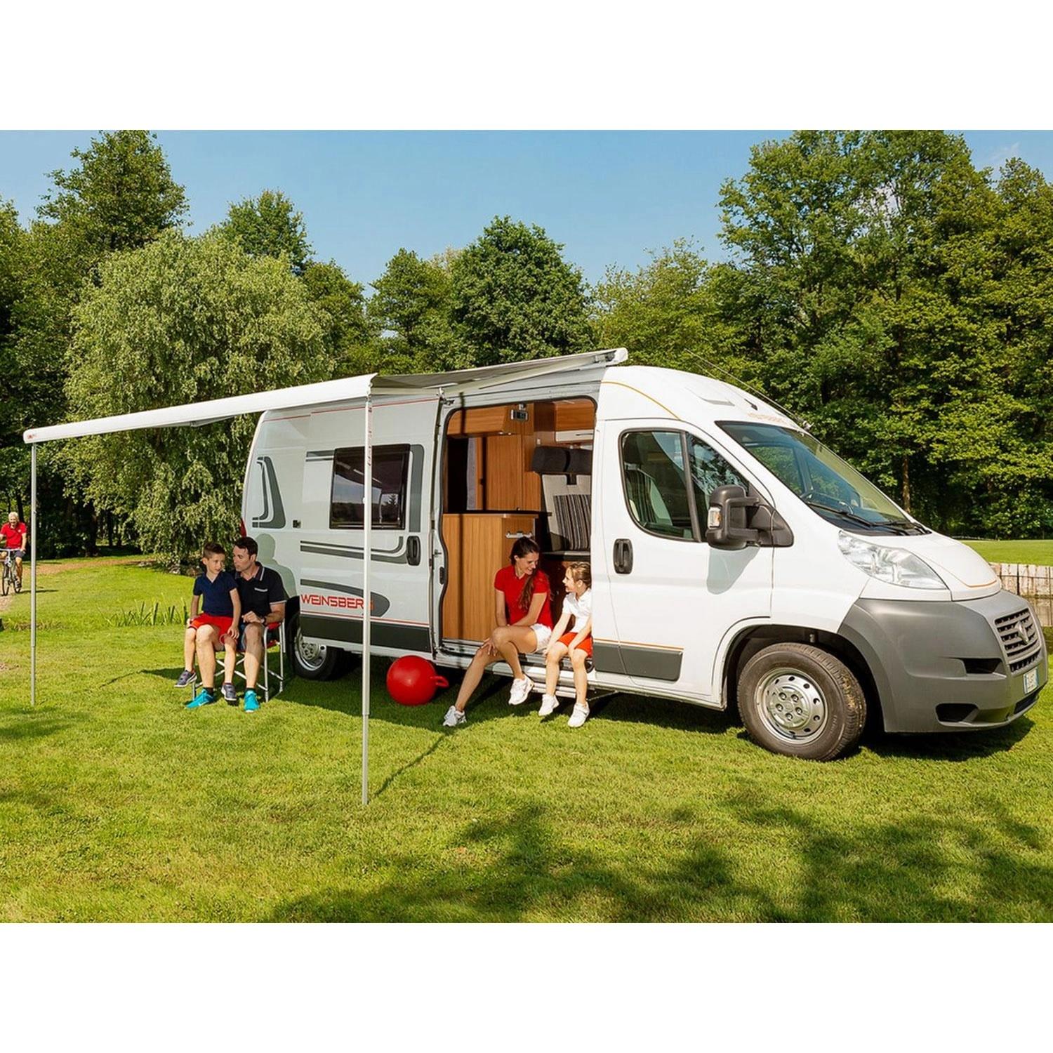 Fiamma F80s 3.20 x 2.50 Beyaz Karavan Çatı Tente