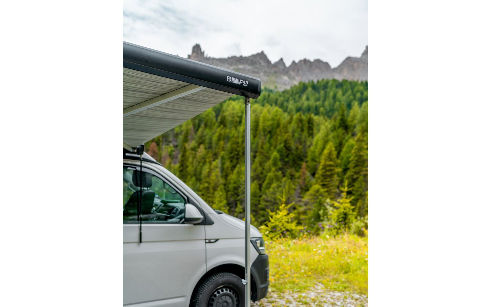Fiamma Tente F43 Van 300 (Siyah)-Duvar Tipi Tente-FIA.08833B02R