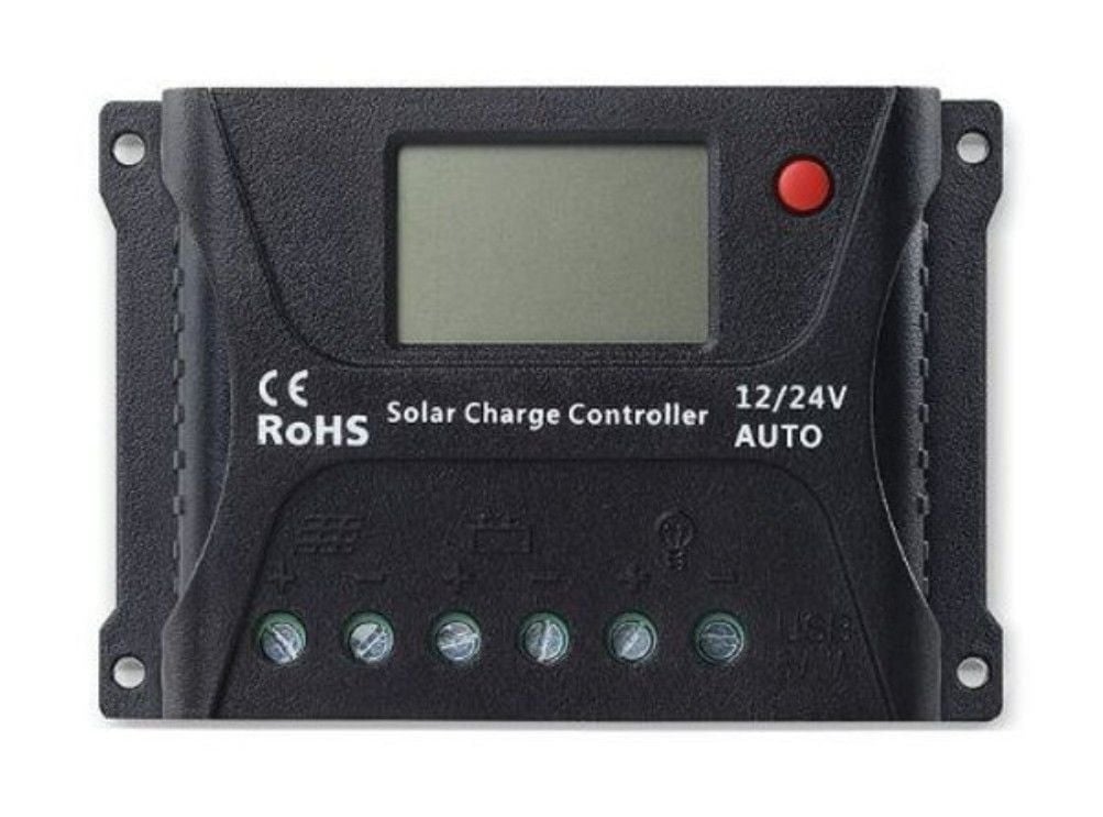Max Solar Şarj Kontrol Cihazı 12/24V 10A PWM Charge Controller (HP2410)