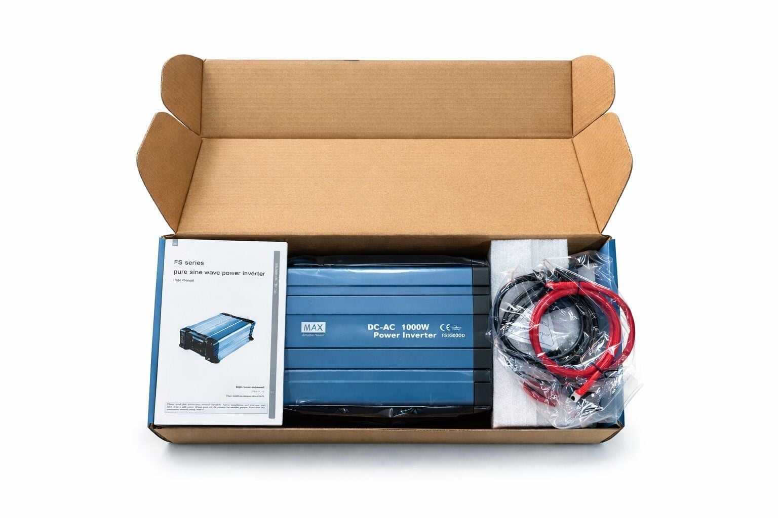 Max Tam Sinüs İnvertör 12V 1000W Pure Sine Wave Inverter (FS1000D-212)