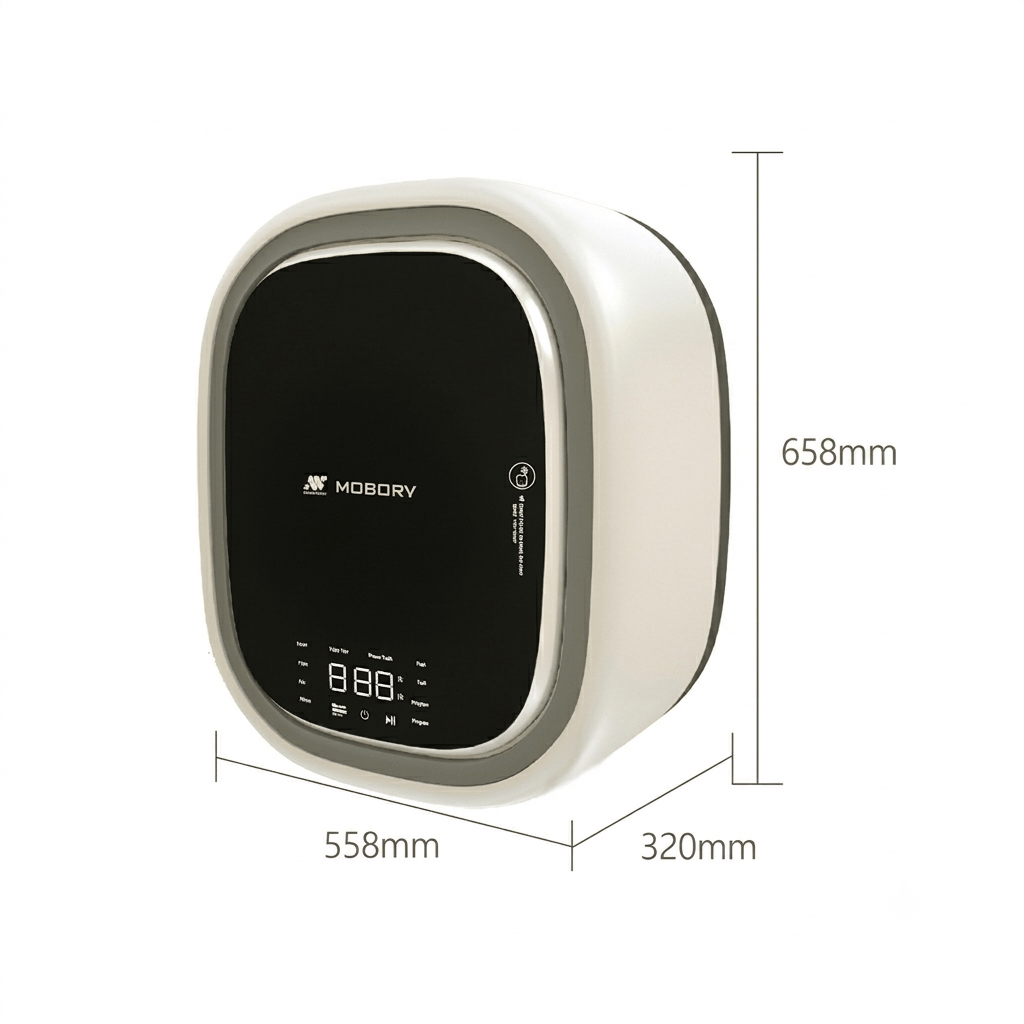 Moborv M21 Beyaz Çamaşır Makinesi-Çamaşır Makinesi-MOBO-3000-0301AU