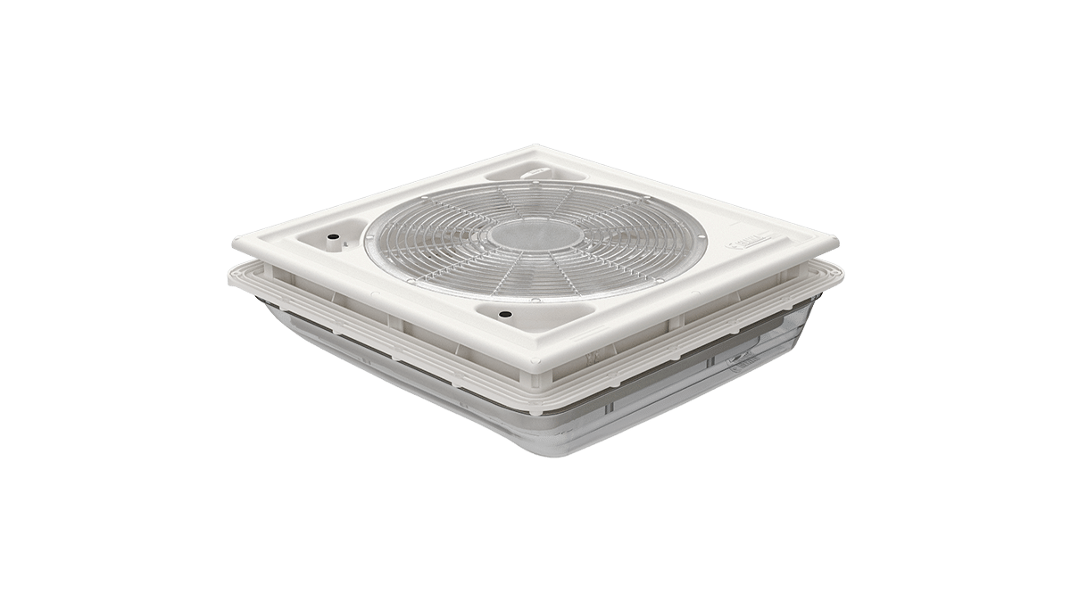 Rooflight with ventilator Turbo-Vent