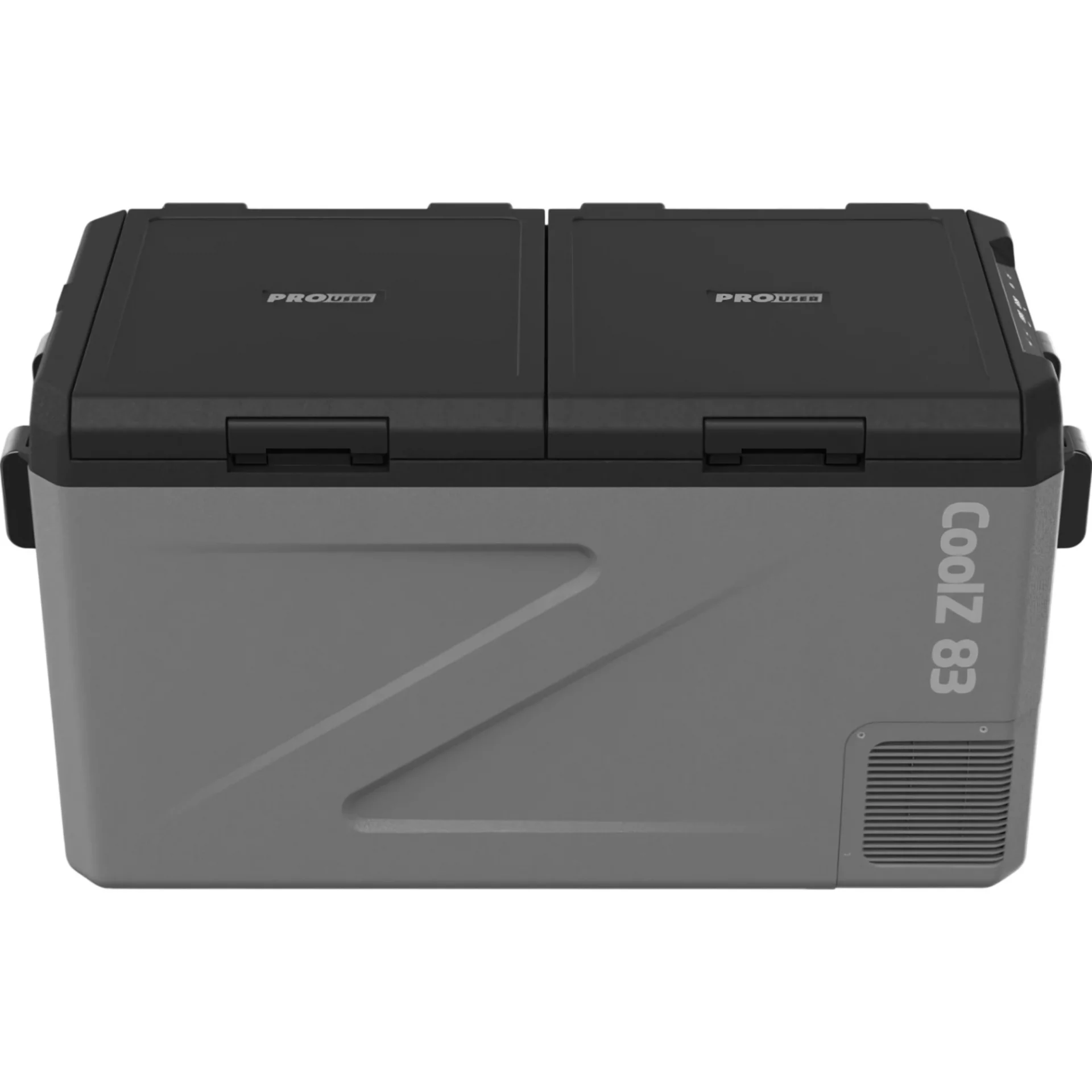Tradekar CoolZ 83 83L 12/24/230V -20°C Çift Bölmeli Kompresörlü Taşınabilir Buzdolabı-Buzdolapları-TRD-CoolZ83