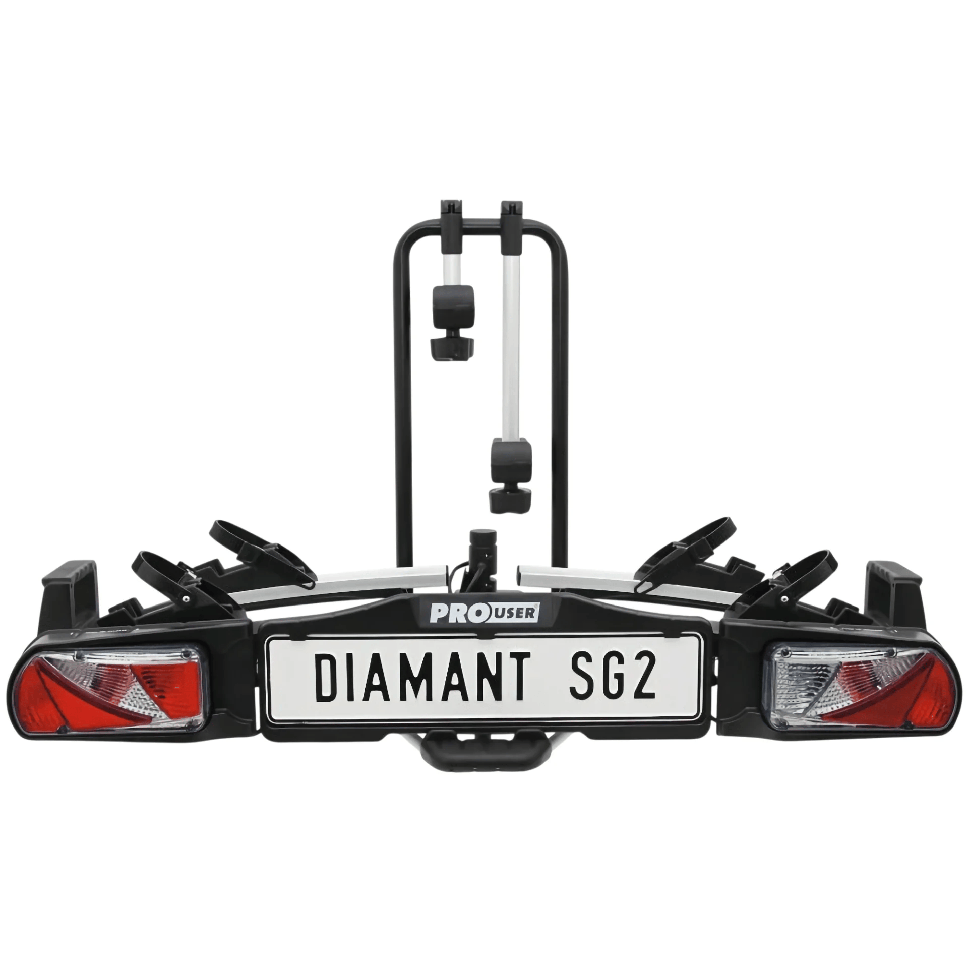 Tradekar Diamant SG2 Katlanabilir Çeki Demiri İkili  Bisiklet Taşıyıcı-Bisiklet Taşıyıcı-TRD-91734