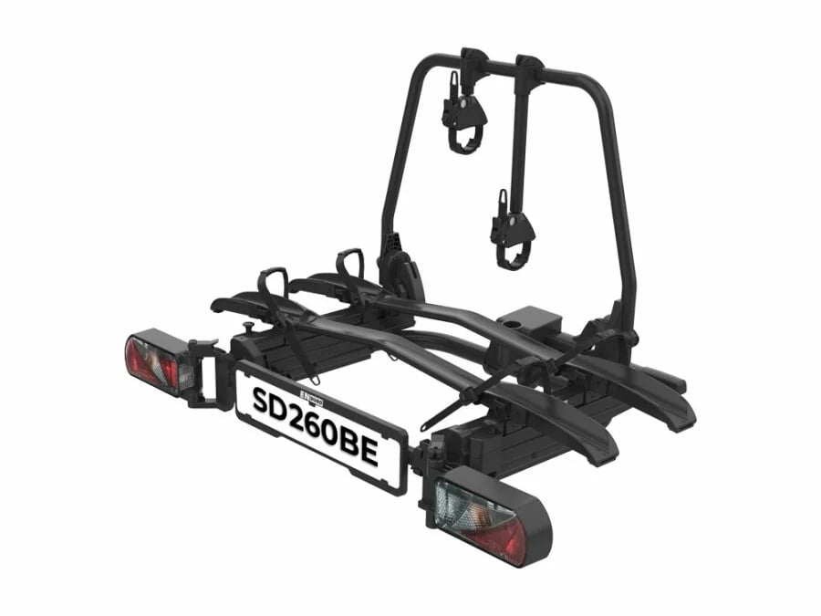 Tradekar Enduro SD260 Black Edition Sürgülü Çeki Demiri Bisiklet Taşıyıcı (E-Bike, 60kg)-Bisiklet Taşıyıcı-TRD-91773