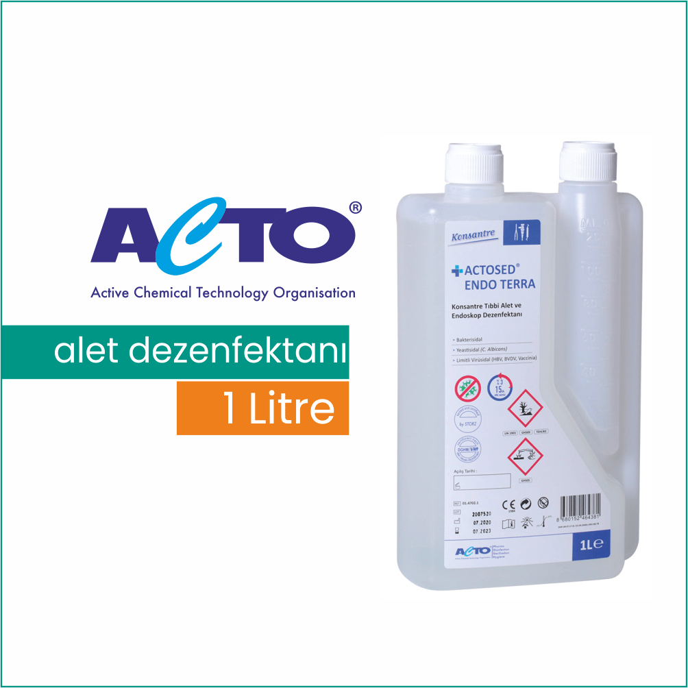 ACTO Actosept Endo Terra / Konsantre Alet Dezenfektanı