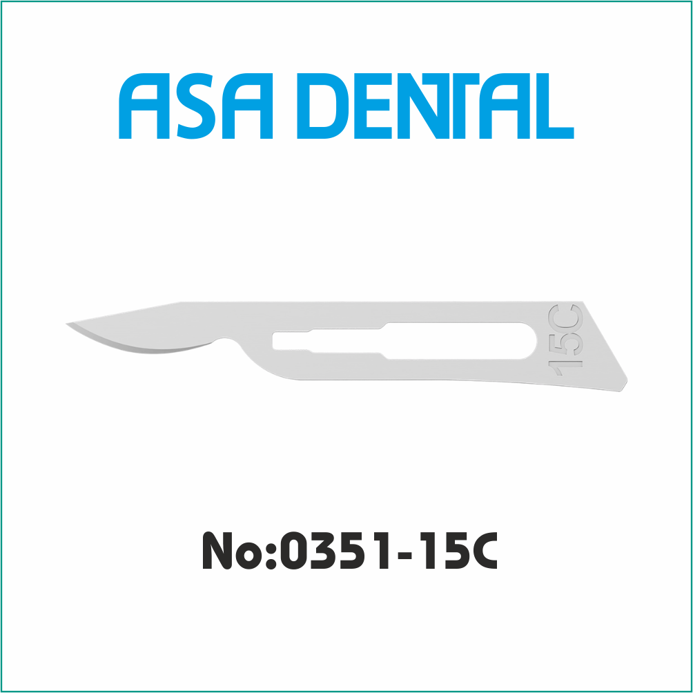 Asa Dental Bistüri Ucu - 0351-15C  100'lü