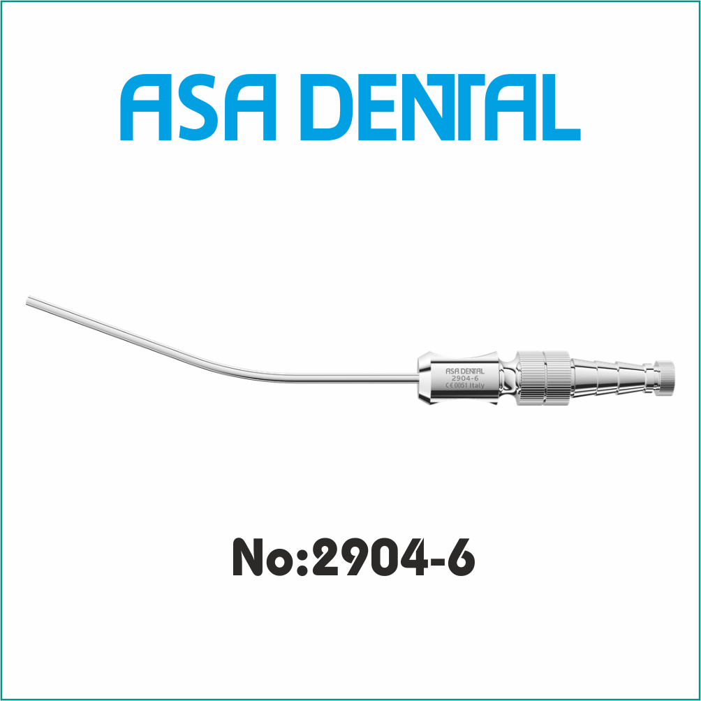 Asa Dental Cerrahi Aspiratör Ucu - Metal No: 2904_6