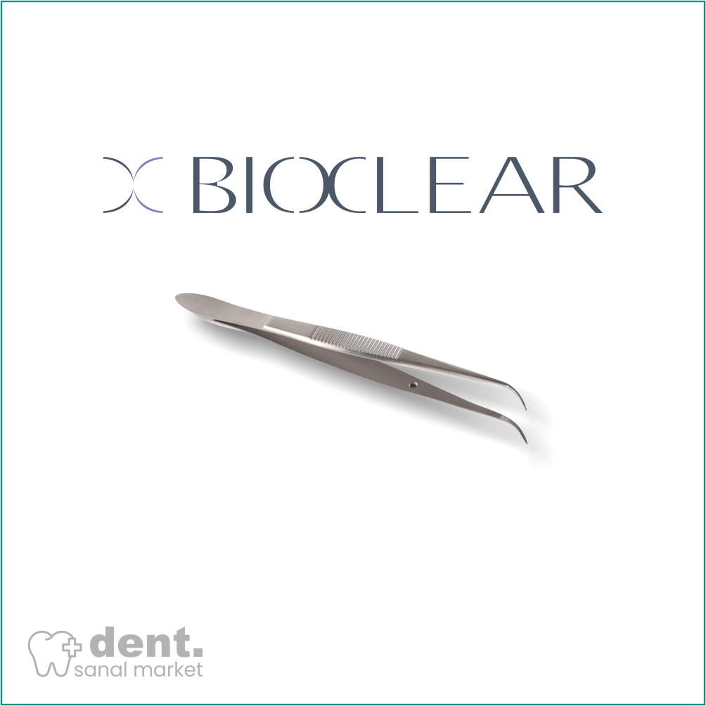 BIOCLEAR Curved Micro Pliers C7 / Kavisli Mikro Pens