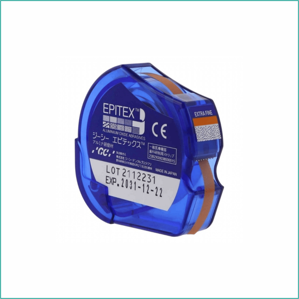 GC DENTAL Epitex Strip Starter Kit - Bitirme ve Parlatma Şeritleri