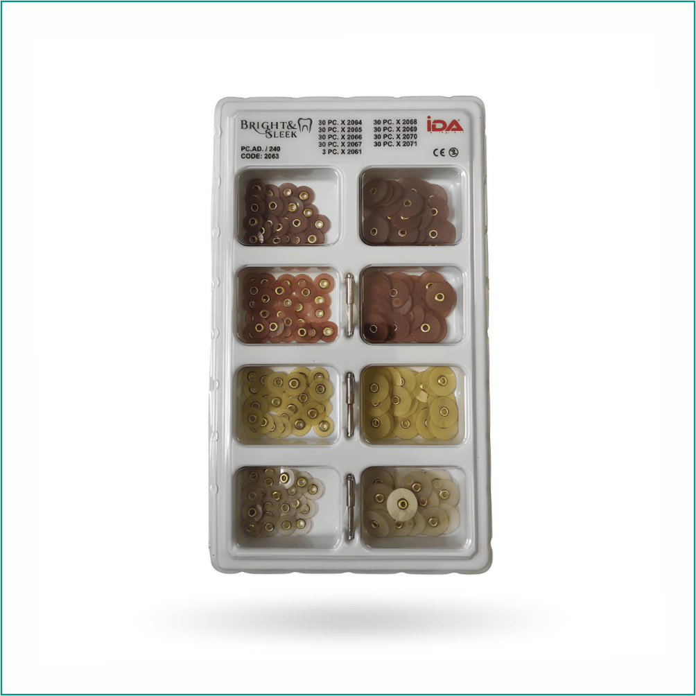 İda Dental Bright & Sleek Polisaj Diski Set