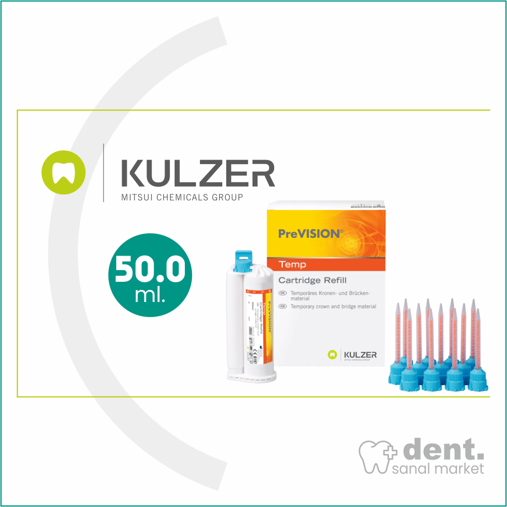 KULZER GLUMA PREVISION TEMP Geçici Kron Köprü Materyali 