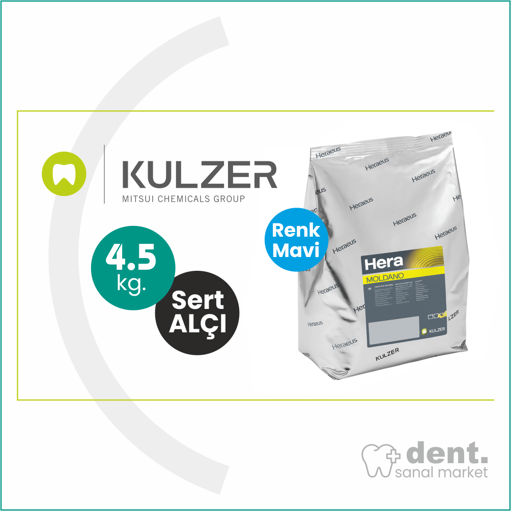 KULZER Moldano / Sert Alçı 4.5kg - Mavi