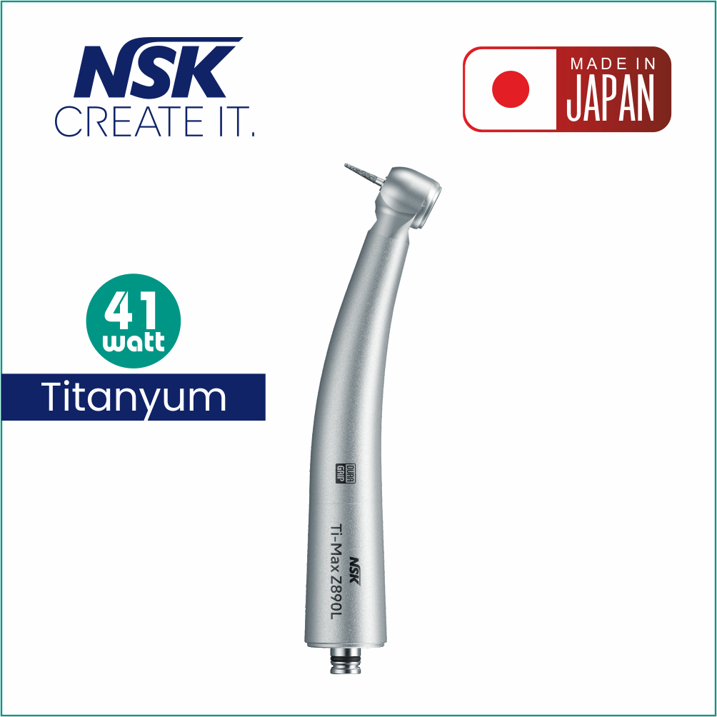 NSK Ti-Max Z890L / Adaptörlü Aeratör Başlığı - Işıklı Model 