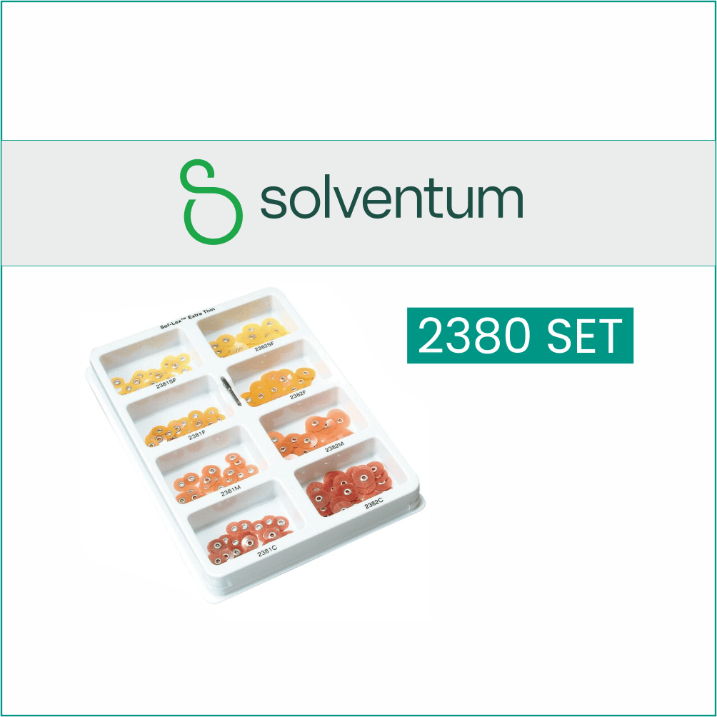 SOLVENTUM Sof-Lex 2380 Set / Kompozit Bitim Cila 