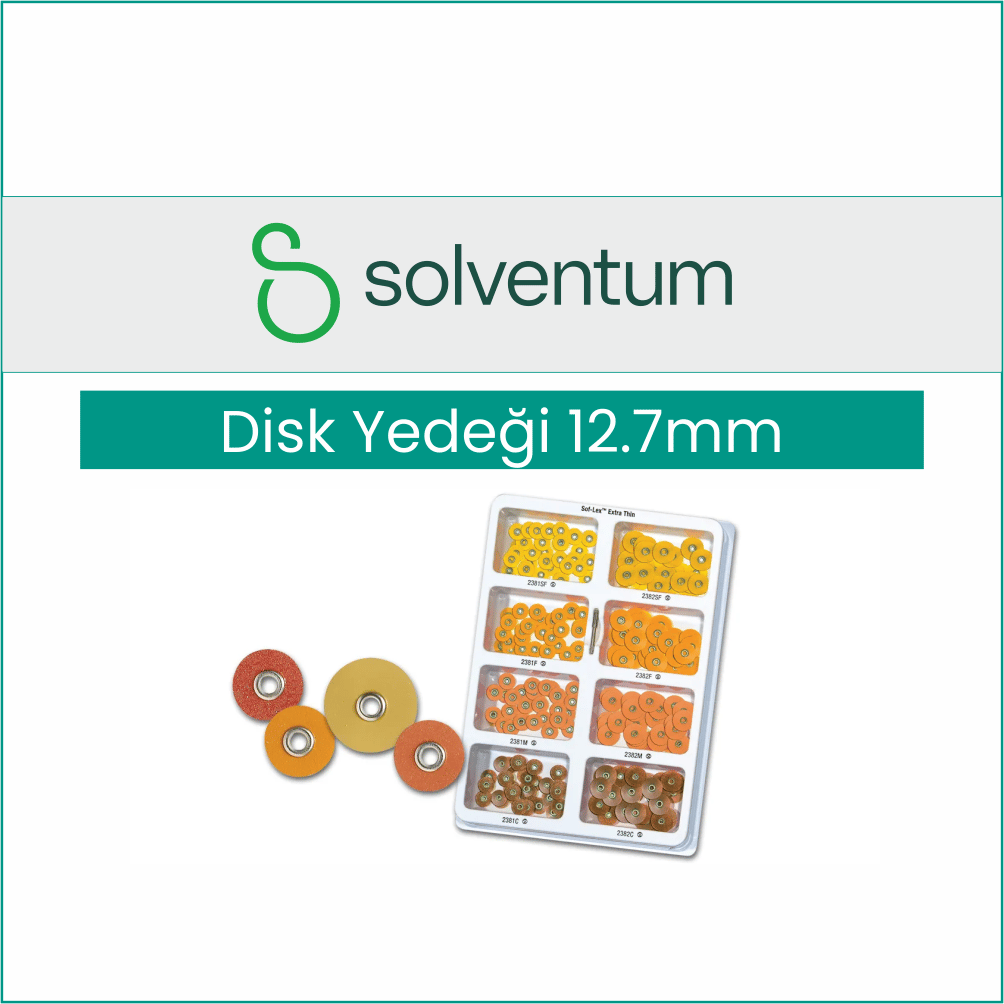 SOLVENTUM Sof-Lex / Disk Yedeği 12.7mm