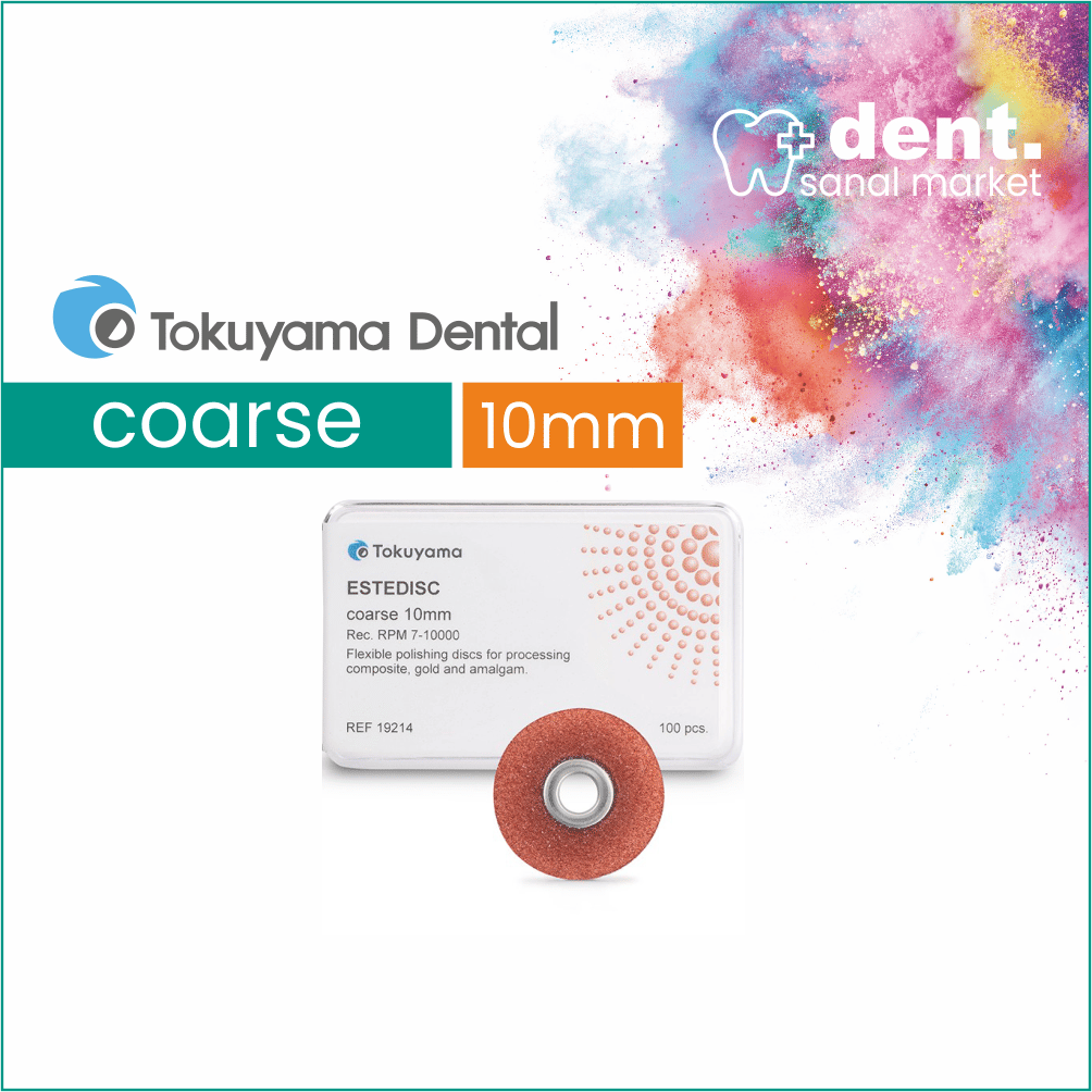 TOKUYAMA Estedisc Coarse 10mm / Cila Diski