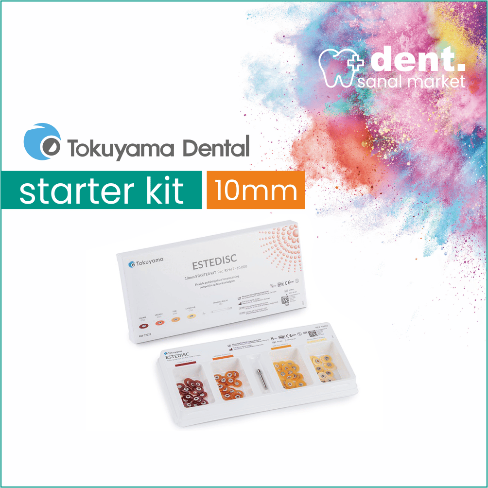 TOKUYAMA Estedisc Starter Kit 10 mm / Cila Diski