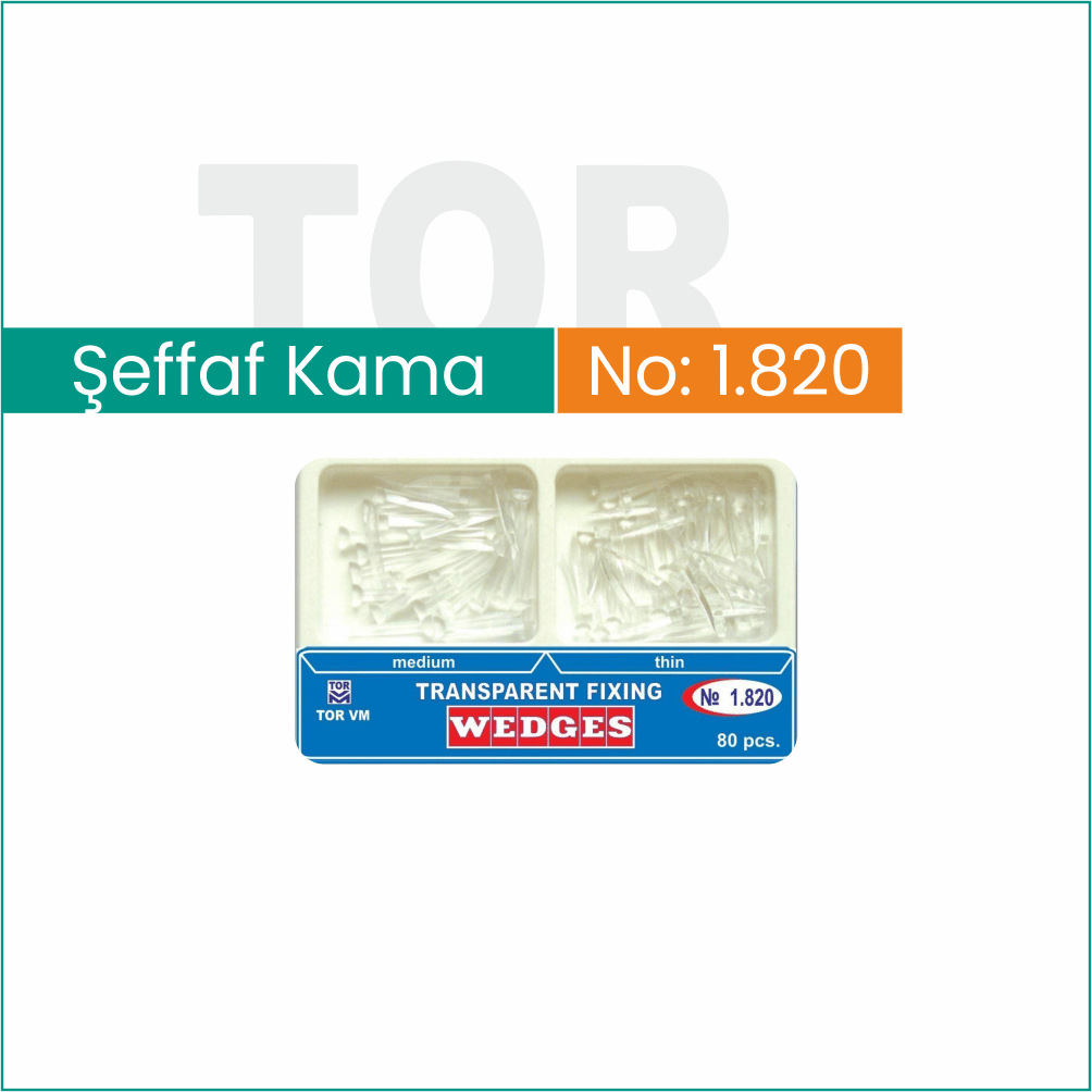 TOR Anatomik Şeffaf Kama / No: 1.820