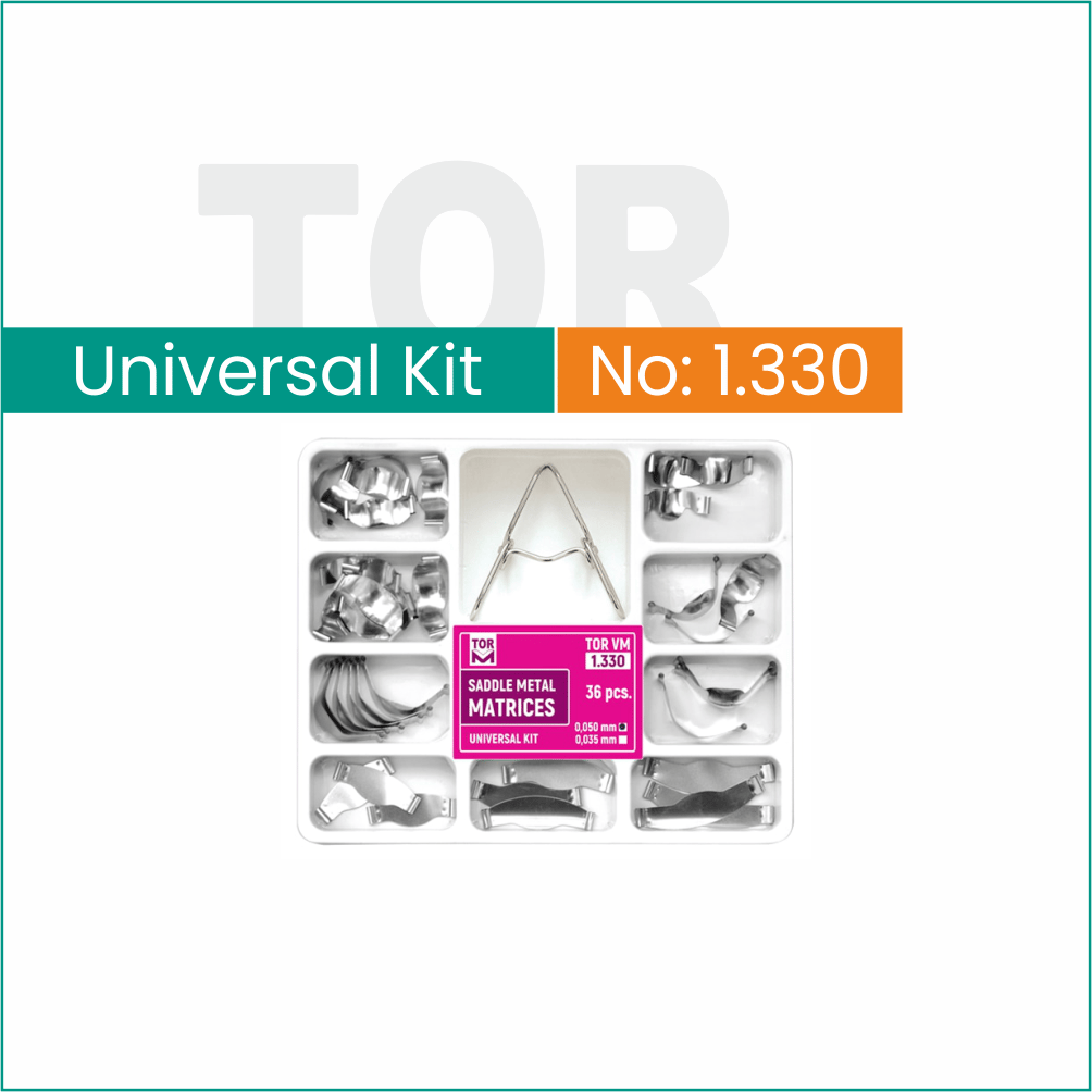 TOR Saddle Metal Matriks Evrensel Set / No: 1.330