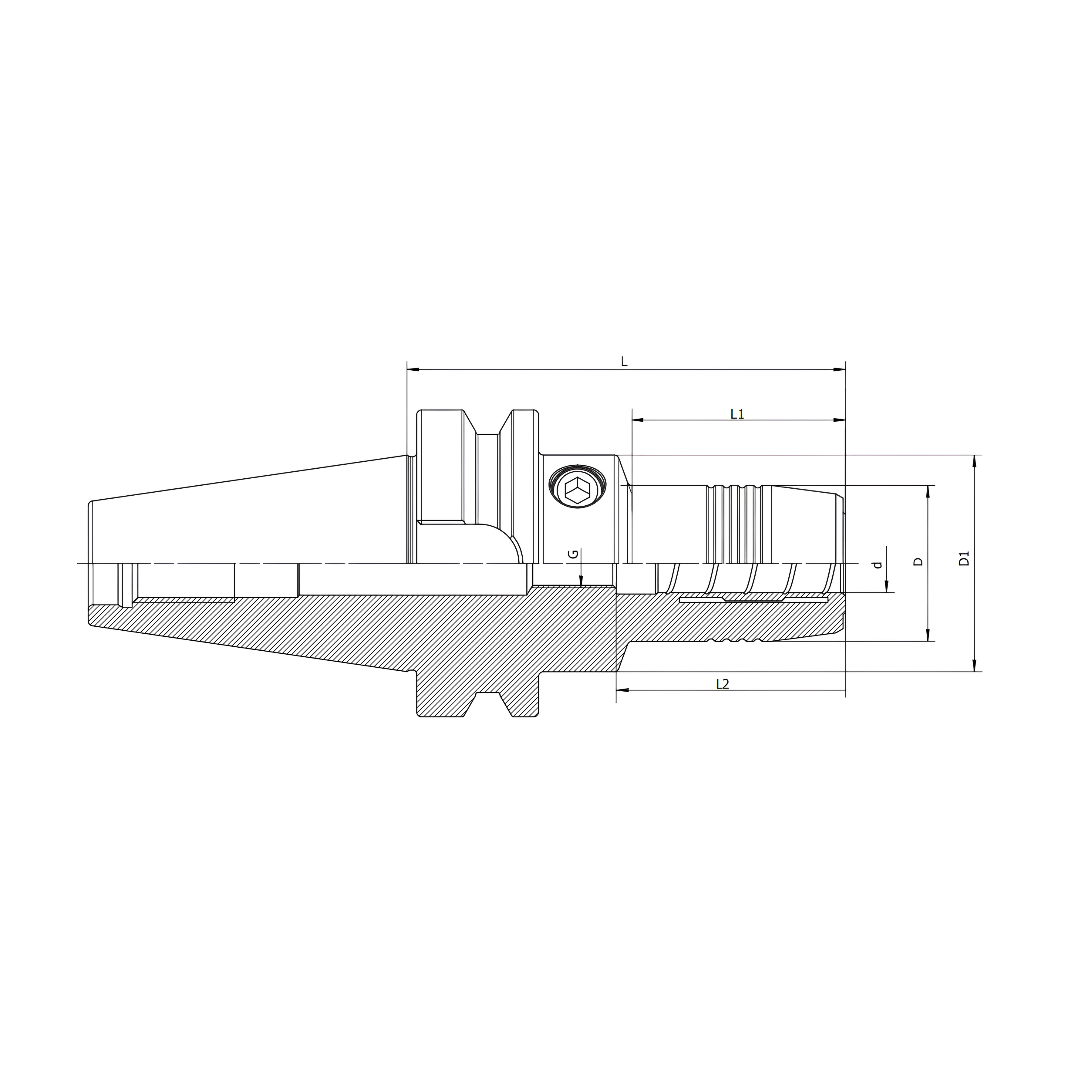 BBT40 Hidrolik Tutucu