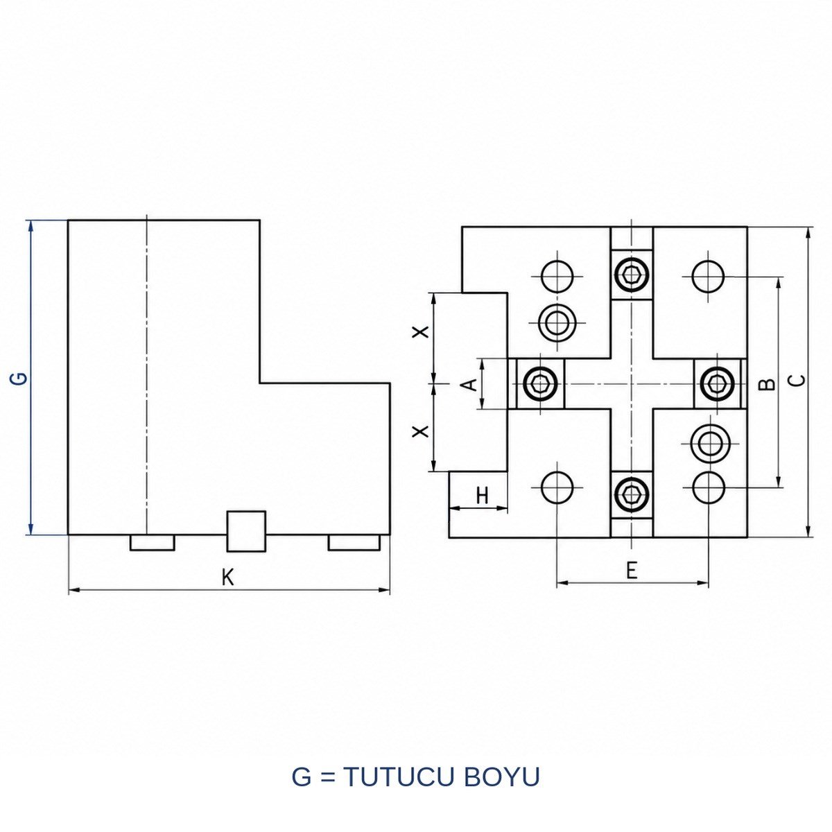 BMT40 Statik Dış Çap Tutucu