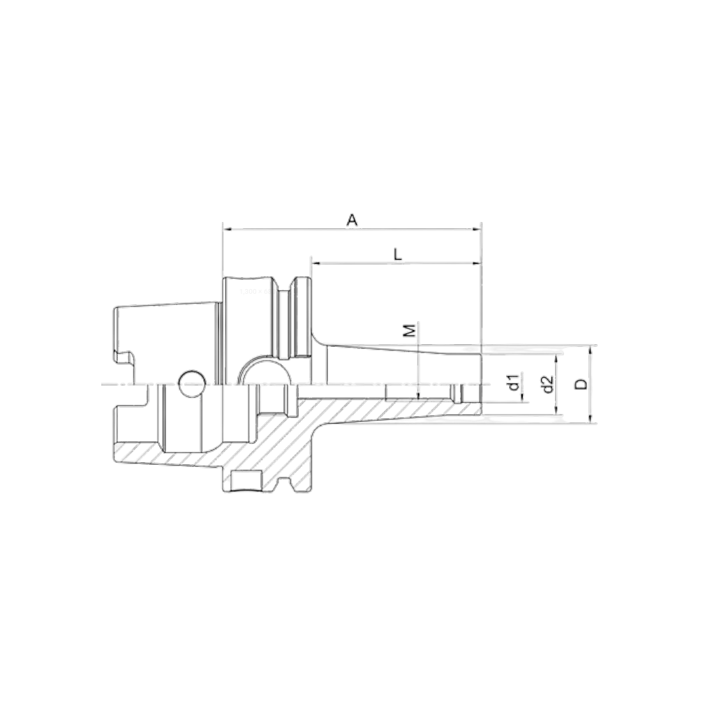 BT 40 Vidalı Tip Frezeler