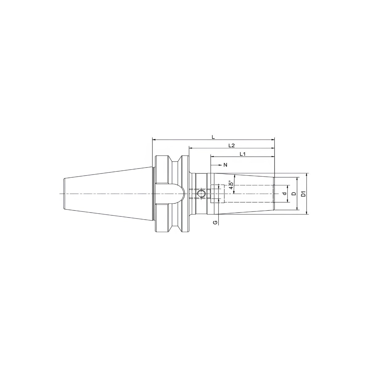BT40 Shrink 3° Slim