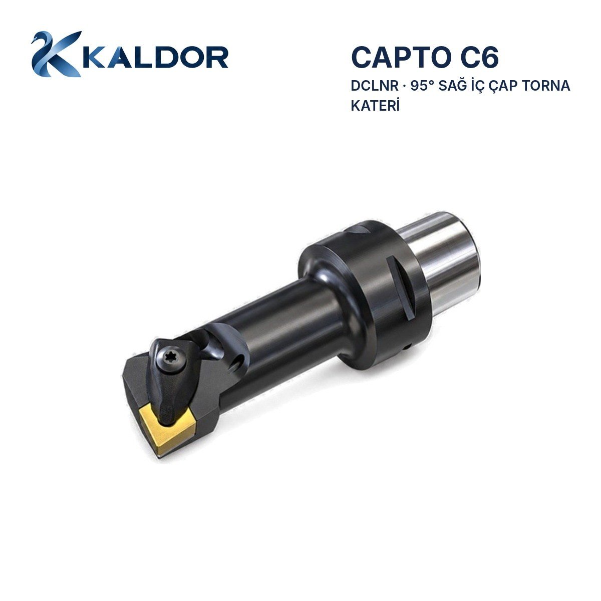 Capto C6 DCLNR 95° Sağ İç Çap Torna Kateri (Bora Barı)
